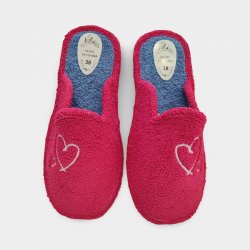 Pantoufles d'intérieur rose pour femmes, collection printemps/été, à bout fermé, en solde.