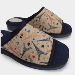 Pantoufles d'été pour femmes en solde chez Beige Paris