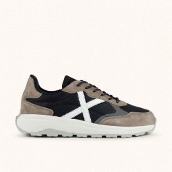 Zapatillas Munich Babel 22 Hombre | Urbanas Negro y Gris