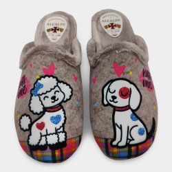 Zapatillas de Casa con Perritos | Suaves y Divertidas