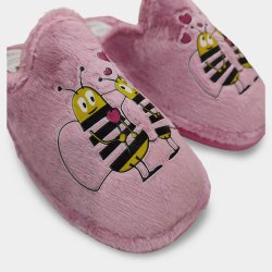 Zapatillas de casa con abejas