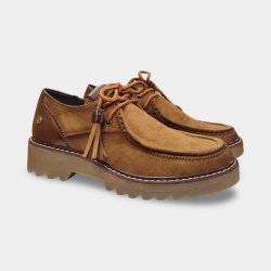 Zapatos Wallaby Amarpies Camel