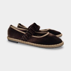 Merceditas Mujer Marrón Chocolate | Planas y en Oferta
