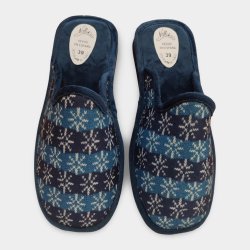 Zapatillas Casa Mujer Azul | Básicas y Ligeras