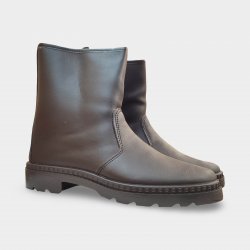 Bota cremallera Postigo pell negre