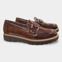 Mocassins de couro Pitillos 11550