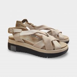 Sandales confortables pour femmes Doctor Cutillas 37150 Beige | Semelle intérieure anatomique et flexible