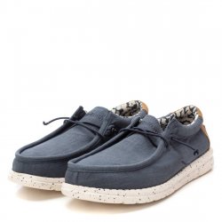 Chaussure décontractée légère en toile bleue Refresh 172468