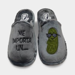 Zapatillas Casa Hombre Divertidas “Me Importa un Pepino”