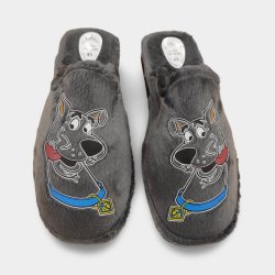 Zapatillas divertidas para casa en gris baratas