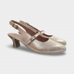 Chaussure à talon en cuir Pitillos 11183