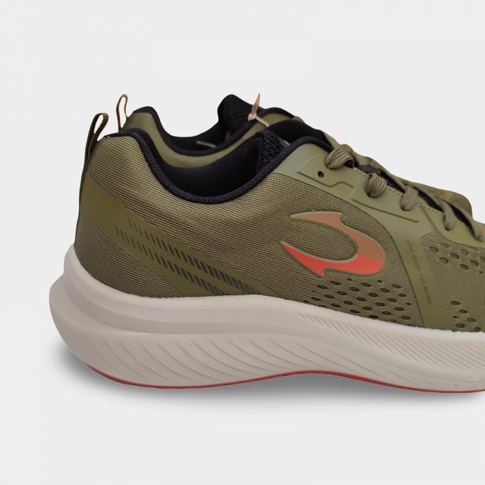 Sabatilles esportives John Smith kaki de reixeta per a home - 2