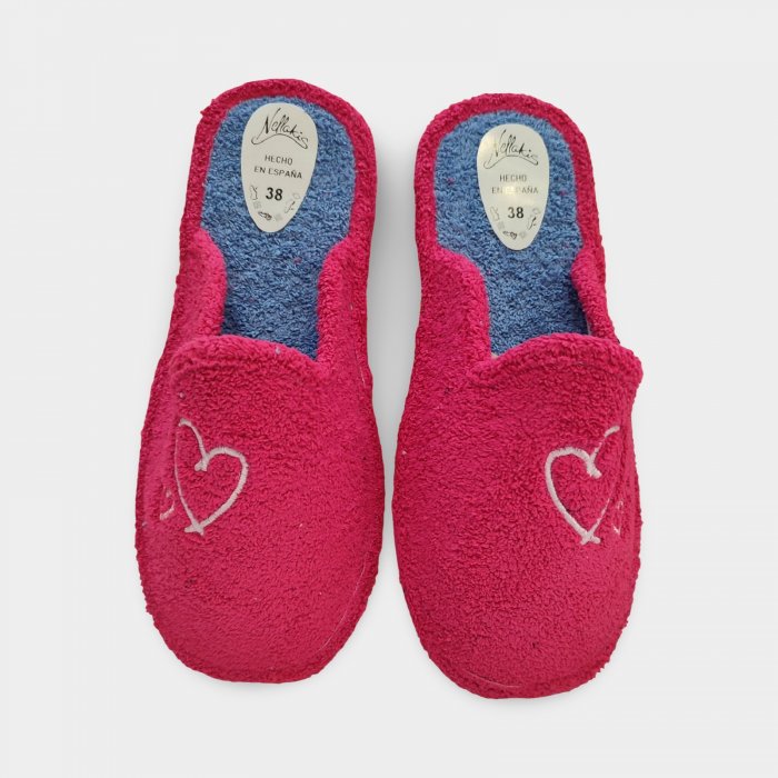 Sabatilles casa primavera estiu dona rebaixes a Rosa punta tancada - 1