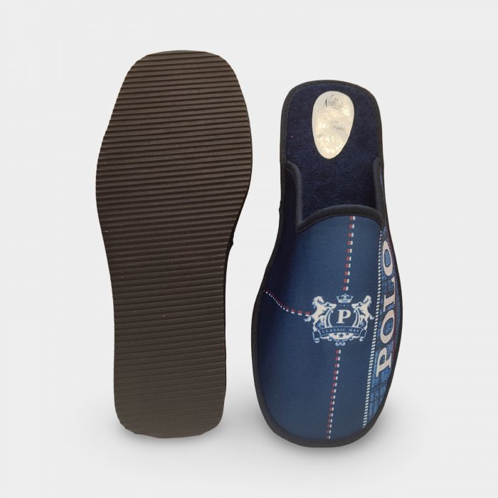 Sabatilles estiu home blau POLO | Punta tancada còmodes - 3