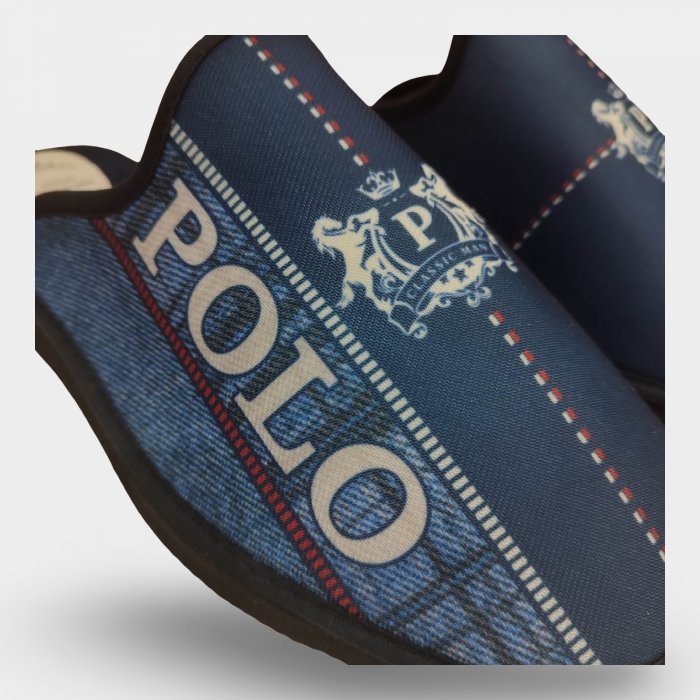 Sabatilles estiu home blau POLO | Punta tancada còmodes - 4