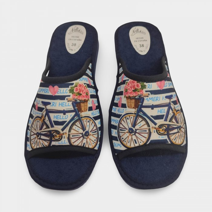 Sabatilles Casa Dona Estiu Blau | Lleugeres i Fresques - 4