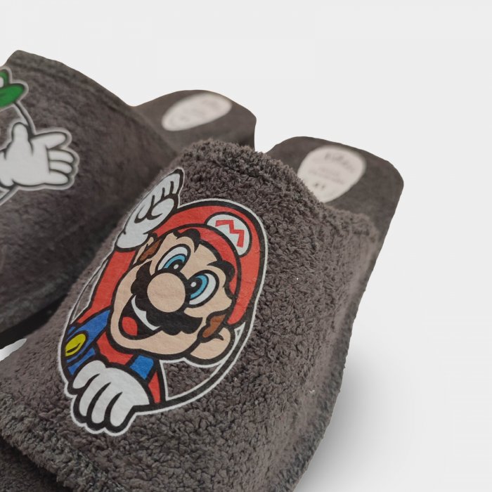 Pantoufles grises pour homme Mario | Légères et estivales - 2