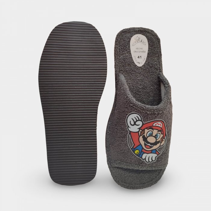 Pantoufles grises pour homme Mario | Légères et estivales - 3