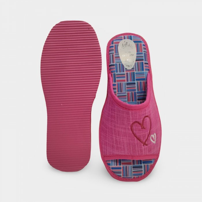 Chinelo feminino de verão, fúcsia, leve - 3