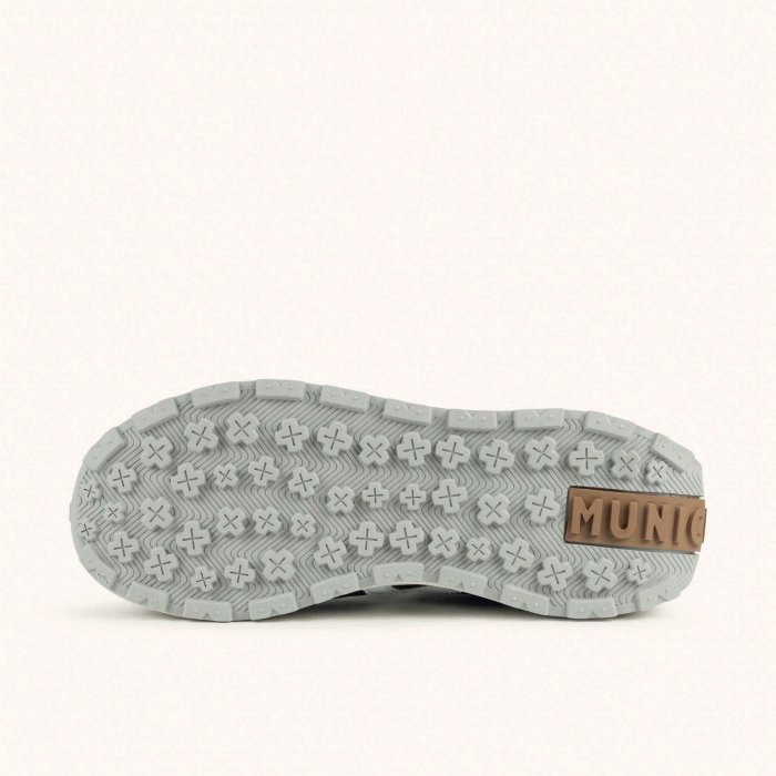 Zapatillas Munich Babel 22 Hombre | Urbanas Negro y Gris - 4