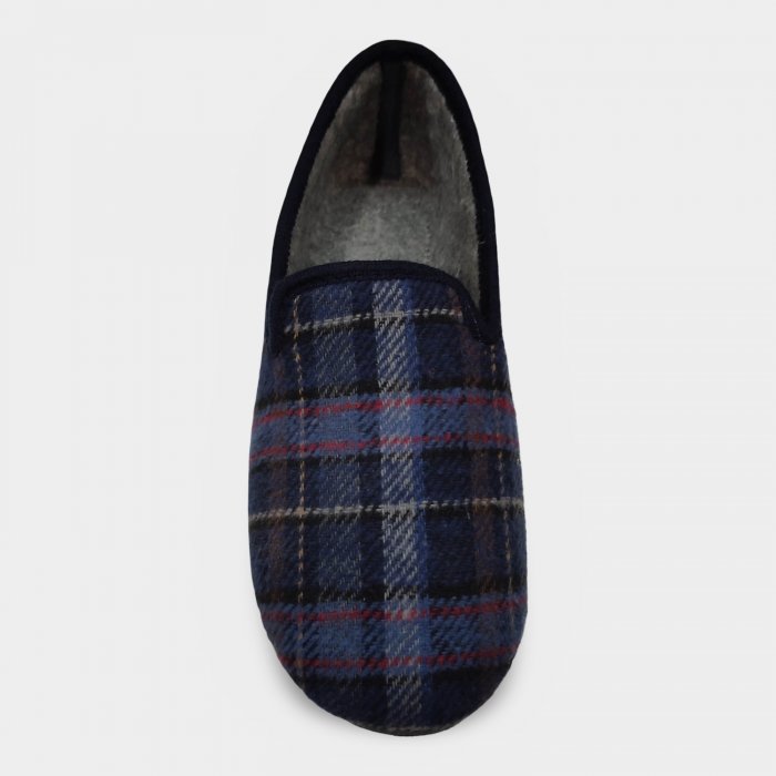 Zapatillas de Cuadros Azules clásicas | Hechas en España - 3