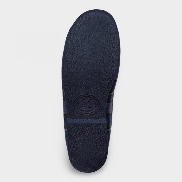Zapatillas de Cuadros Azules clásicas | Hechas en España - 4