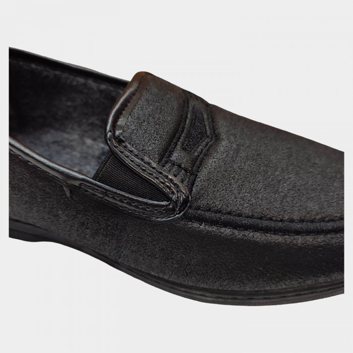 Chaussures de sport pour hommes | Mocassins noirs - 2