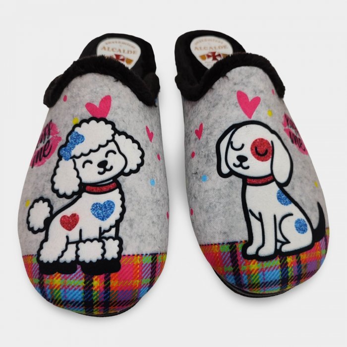 Zapatillas de Casa con Perros | Suaves y Divertidas - 1