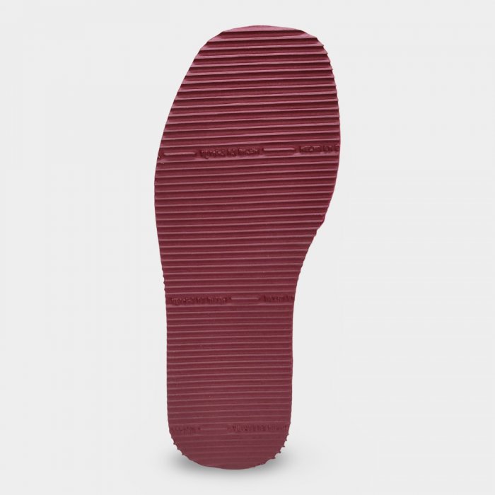 Zapatillas de Casa Mujer Rojas con Lazo - 4