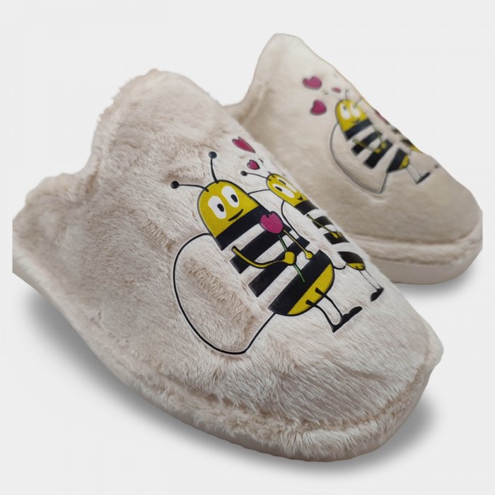 Pantoufles d'intérieur originales avec abeilles | Douces et légères - 2