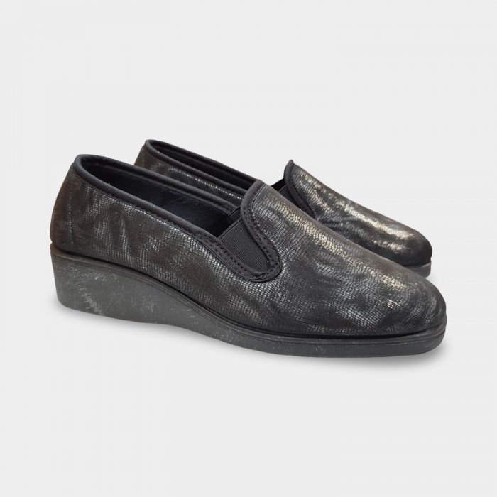 Zapatillas Terapéuticas Mujer | Ancho Especial y Licra - 1