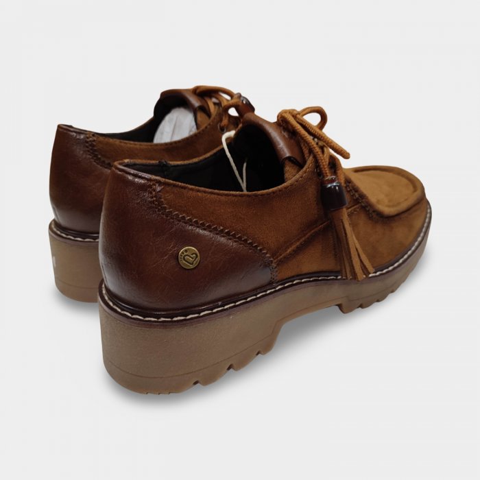 Zapatos Wallaby Amarpies Camel - 4