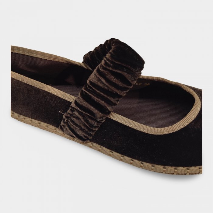Merceditas Mujer Marrón Chocolate | Planas y en Oferta - 2