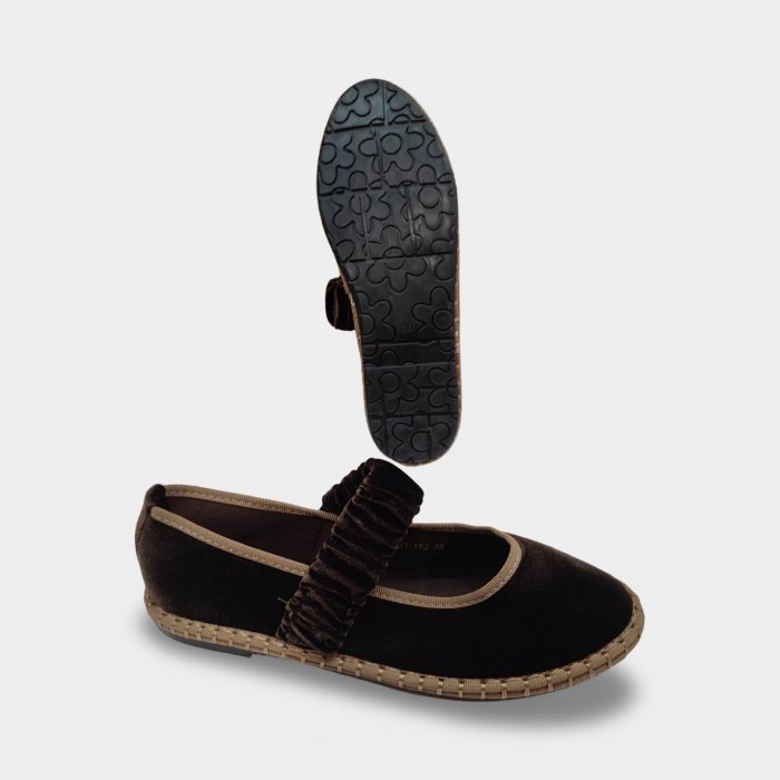 Merceditas Mujer Marrón Chocolate | Planas y en Oferta - 3