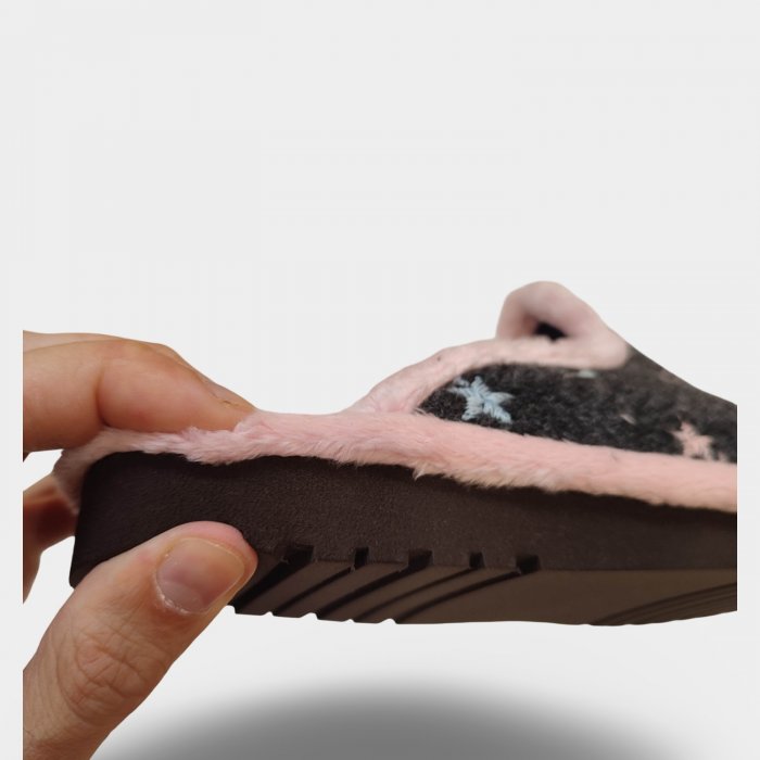 Zapatillas Casa Mujer Extra-Flex | Negras y Ligeras - 3