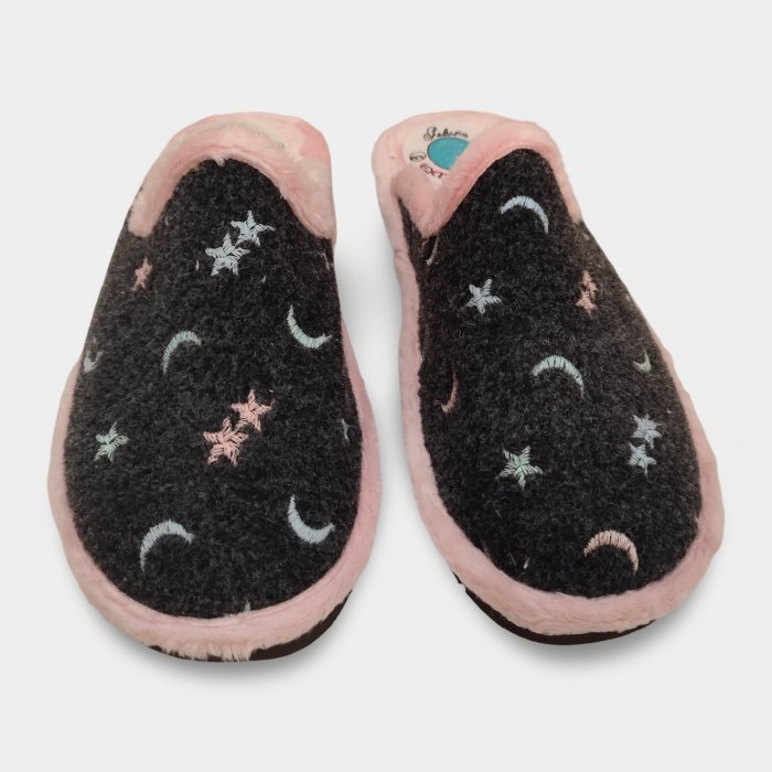 Zapatillas Casa Mujer Extra-Flex | Negras y Ligeras - 4