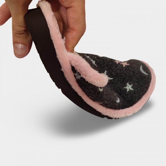 Zapatillas Casa Mujer Extra-Flex | Negras y Ligeras - 5