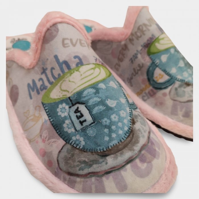 Pantoufles Matcha pour femmes | Pelusin Extra-Flex - 3