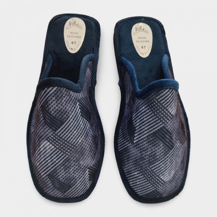 Pantoufles bleu marine pour homme | Basiques et légères - 1