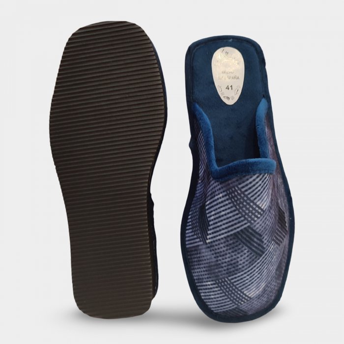 Pantoufles bleu marine pour homme | Basiques et légères - 4