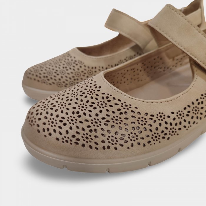Meus sapatos Mary Jane de velcro macios e leves - 3