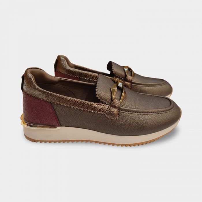Mocassins Mustang com corrente - 4