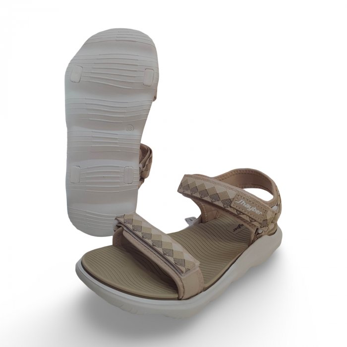 Sadalias deportivas con velcros Jhayber en beige - 2