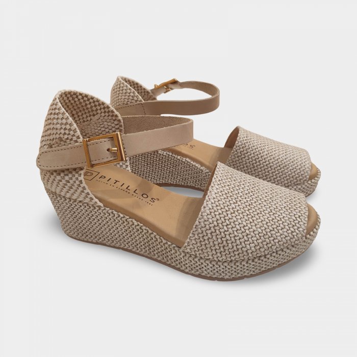 Sandàlia Pitillos pell puntera gairebé tancada - 1