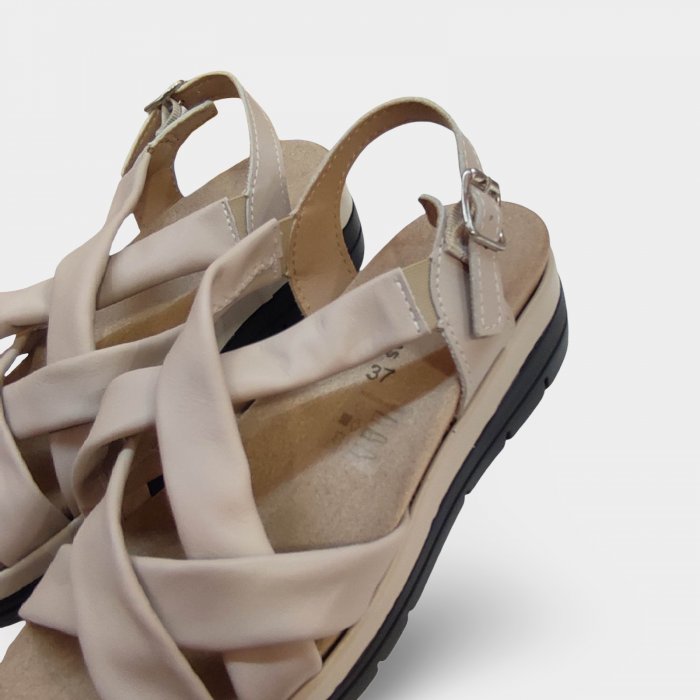 Sandales confortables pour femmes Doctor Cutillas 37150 Beige | Semelle intérieure anatomique et flexible - 2