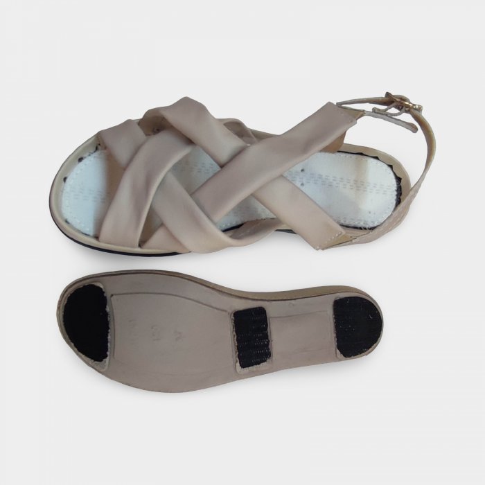 Sandales confortables pour femmes Doctor Cutillas 37150 Beige | Semelle intérieure anatomique et flexible - 5