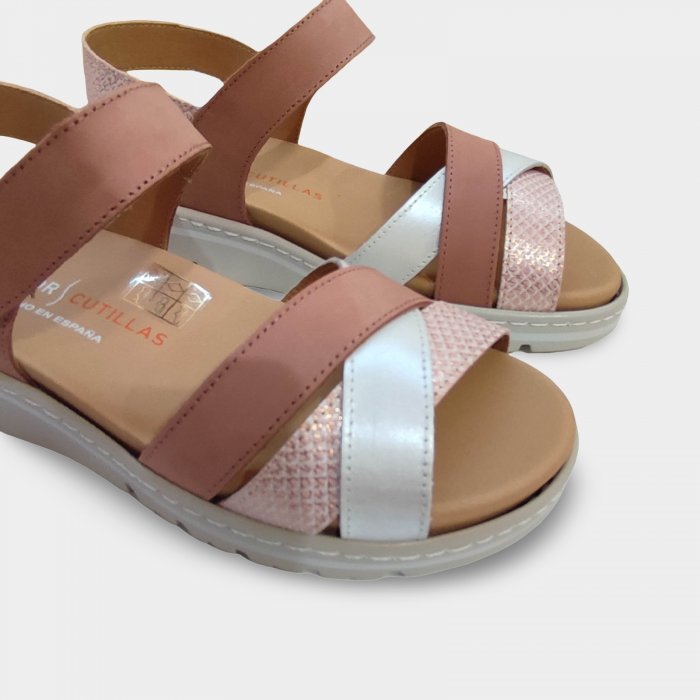 Sandàlies Dona Còmodes Doctor Cutillas Rosa | Alta Gamma, Flexibles i Anatòmiques - 2
