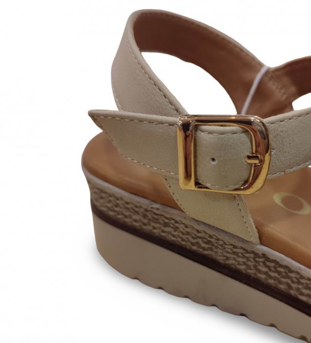 Sandalias Mujer de Cuña con Velcro Ajustable Mysoft | Suela de Gel Acolchada - 6