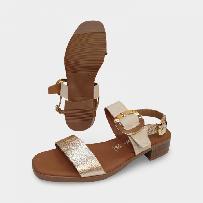 Sandàlies Sparwoman 5894 pell taló baix - 4