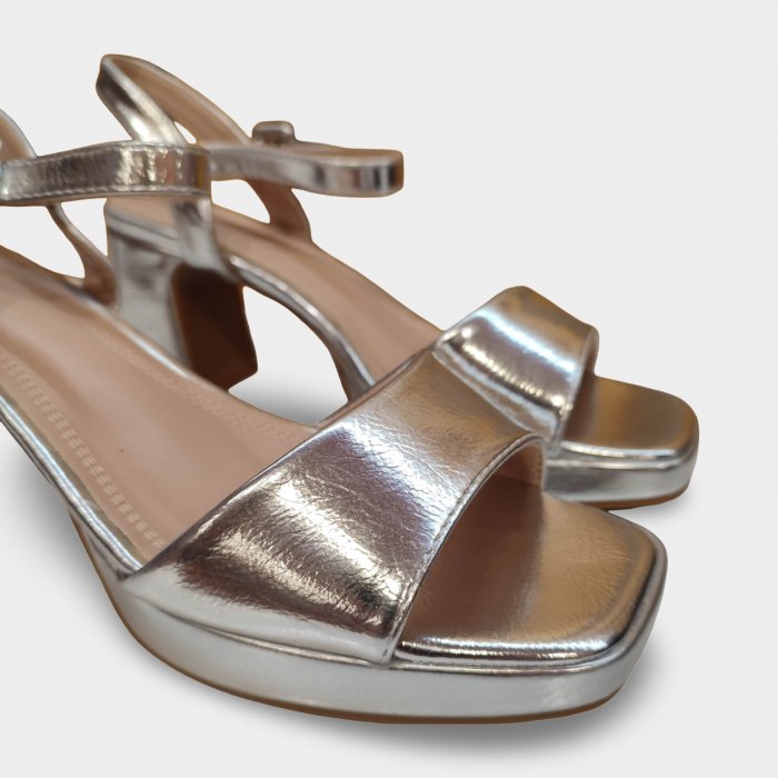 Sandàlies de festa plata econòmiques - 2